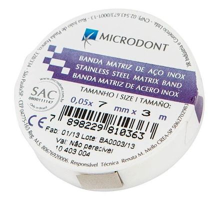 Matriz de Aco Fita 05 Mm Microdont