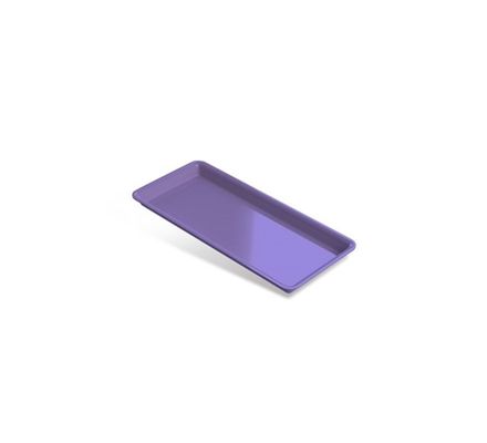 Bandeja Plastica Pequena Lilas 22,5 X 10,5 X 1,5 Indusbello