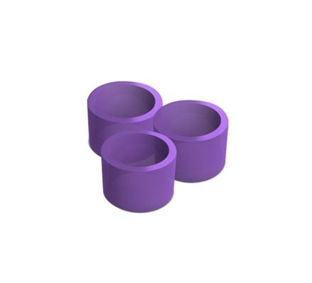 Marcador de Instrumental Redondo c/ 120 Lilas Autocl Estojo Indusbello
