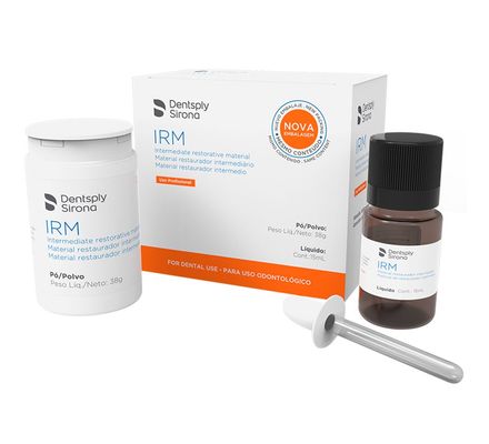 RESTAURADOR TEMPORARIO IRM KIT PO 38 GRS + LIQ 15 ML DENTSPLY