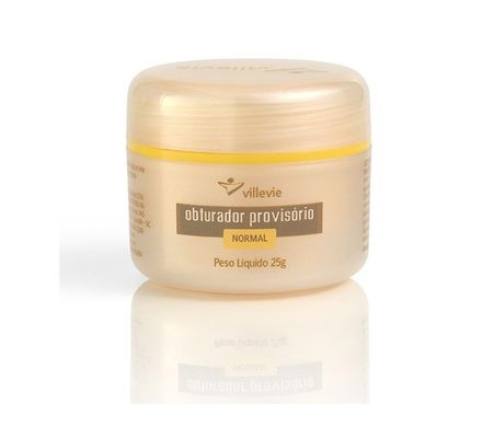 RESTAURADOR TEMPORARIO AMARELO S/FLUOR 25 GRS VILLEVIE