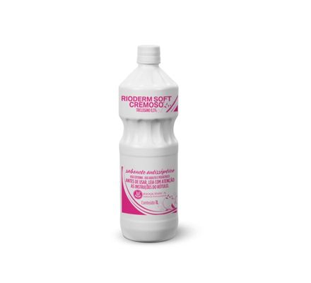 Sabonete Anti Septico Rioderm Soft Cremoso 1 L Rioquimica