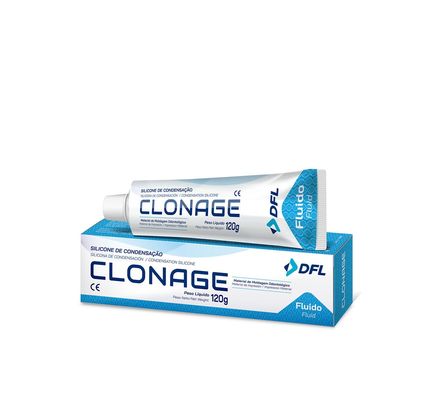 Silicone de Condensação Clonage Fluido 120g - DFL