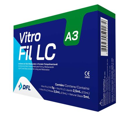 Kit Ionômero de Vidro para Restauração Vitro Fil LC A3 - DFL