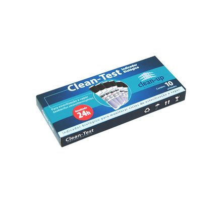 Indicador Biologico Clean Test Com 10 Un