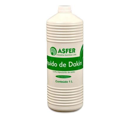 Hipoclorito de Sodio 0,5% Dakin 1000mL Asfer