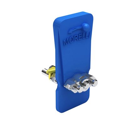 65.05.151 Expansor Unilarteral Azul Abertura 6,5mm - Morelli