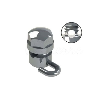 35.05.002 Gurin Gancho Direito Slot Redondo Fechado 0,56mm - Morelli