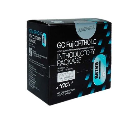 Ionomero de Vidro p/  Cimentacao Orto Gc Fuji Ortho Lc Kit 15g e 6,8ml