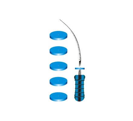 Cursor Stop em Silicone c/  100 1,0mm Ref. 701 - Angelus