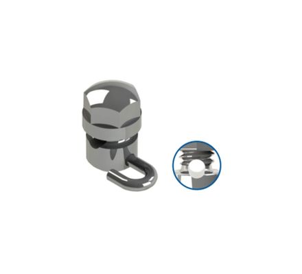 35.05.003 Gurin Gancho Esquerdo Slot Redondo Fechado 0,56mm - Morelli