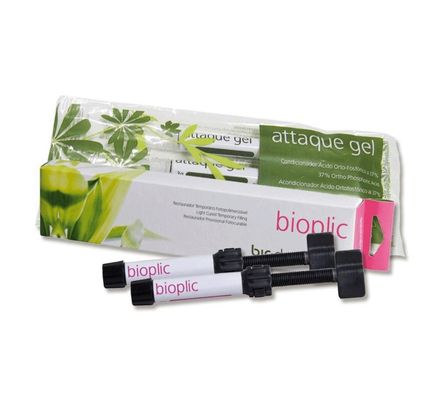 Obturador Provisório Bioplic + Ácido Fosfórico Attaque Gel 37% - Biodinâmica