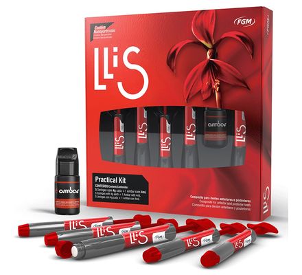 Kit Pratical Resina Llis EA2, EA3, EA3,5, EB2 E DA3 4g + Ambar 4ml - FGM