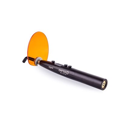Fotopolimerizador Emitter D S/Fio Preto + Ponteira Clareamento Schuster