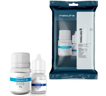 Ionomero Ionglass R Kit Po 10g + Liq 8mL A2 Maquira