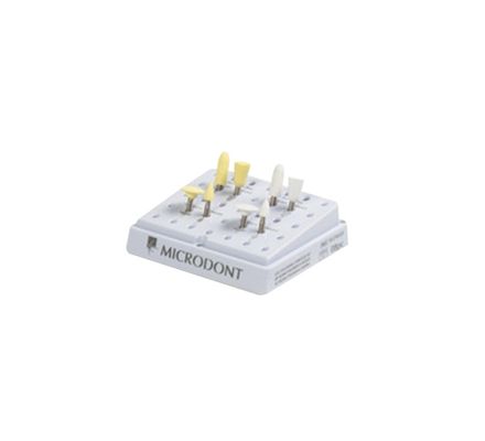 Kit Polimento de Resina Rapido 10.218.033 Com 8 Pecas Microdont