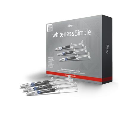 Clareador Whiteness Simple 10% c/ 5 3g - FGM