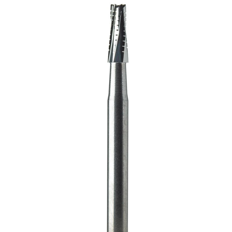 BROCA-CARBIDE-CIRURGICA-CONICA-DE-CORTE-CRUZADO-FG-701-25MM-PRIMA-DENTAL
