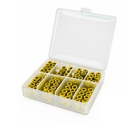 Marcador de Instrumental Sextavado c/  60 Amarelo c/  Estojo Maquira