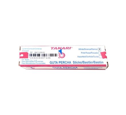 CONE DE GUTA PERCHA BASTAO C/8 BRANCA TANARI