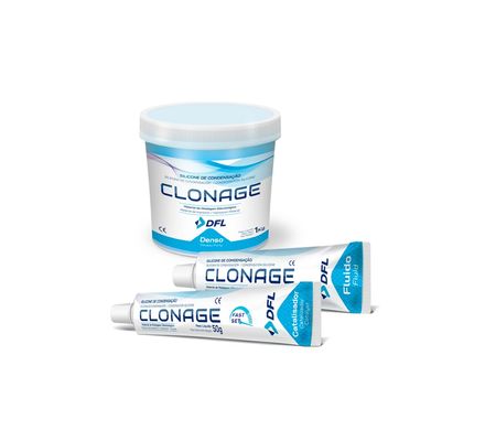 Kit Silicone de Condensação Clonage - DFL