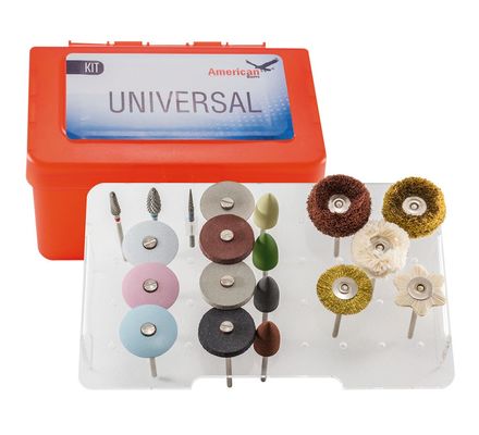 Kit Acabamento e Polimento Universal - American Burrs