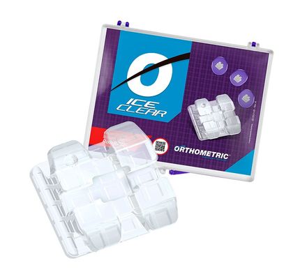 Bráquete Cerâmico Ice Clear Roth 022 1 Caso 10.85.2000 - Orthometric