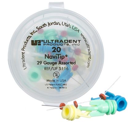 Ponta de Irrigaçao Navitip Sortido c/20 Unid. 29G - Ultradent