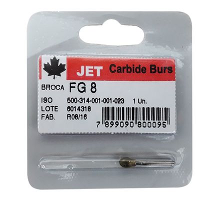 Broca Carbide FG 8 - Jet