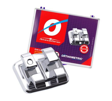 Bráquete ADV Roth 022 c/  Gancho Kit 1 Caso 10.10.2000 - Orthometric