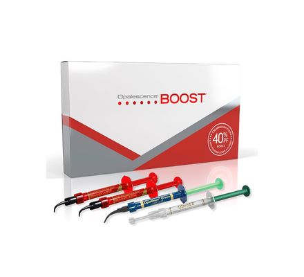 Clareador Opalescence Boost PF 40% HP c/2 Ser + 1 Opaldam Green + Ultraez Ultradent
