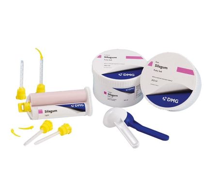 Silicone de Adição Silagum BV Kit 2x262ml + 1x50ml + Pontas - DMG