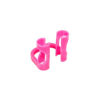 Retentor Para Rolo de Algodão Cavalete Plástico Rosa - Jon