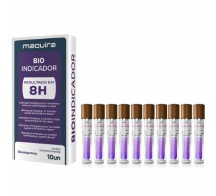 Indicador Biológico Bio-Indicador C/10 Vapor 8 Horas - Maquira