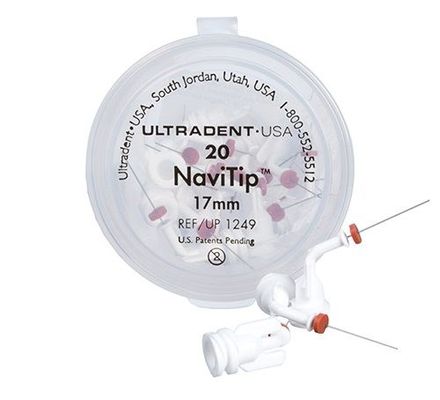 PONTA DE IRRIGACAO NAVITIP 17MM WHITE C/20 UND 29G ULTRADENT