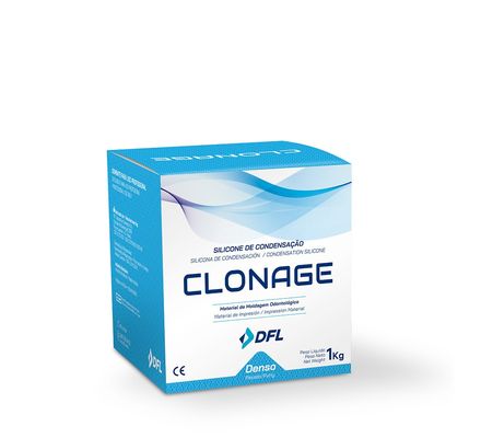 Silicone de Condensação Clonage Denso 1kg - DFL