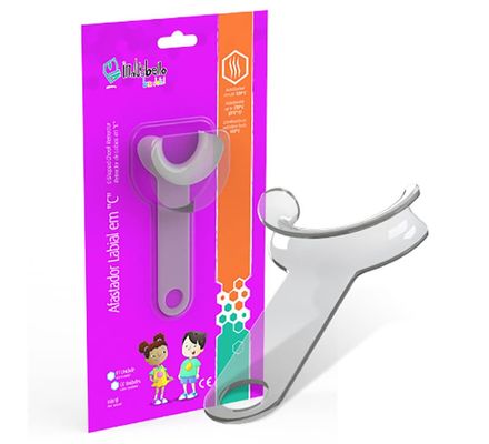 AFASTADOR DE LABIOS FRONTAL/LATERAL INFANTIL C/2 (V) INDUSBELLO
