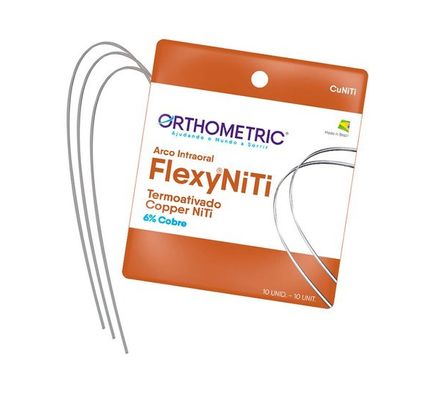Arco Flexy NiTi Cooper Wire ALX 18X25 Inf. 52.47.2518 - Orthometric