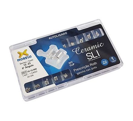 10.12.010 Bráquete Ceramic SLI Roth Canino I/E 022 c/ 2 - Morelli