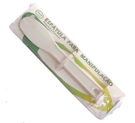 ESPATULA PLASTICA BRANCA PREVEN