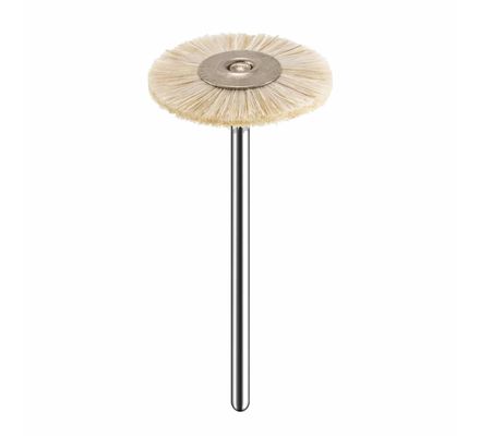 ESCOVA DE POLIMENTO PELO DE CABRA TIPO RODA MSHS78W AMERICAN BURRS