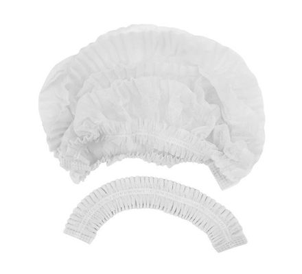 Touca Sanfonada Branca Pcte c/100 - Descartee