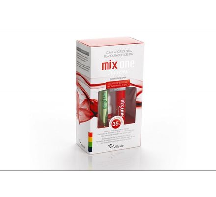 Clareador Mix One Supreme (Peróxido de Hidrogênio 35%) 1 Paciente Villevie