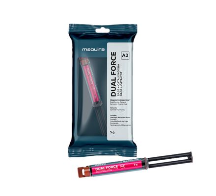 CIMENTO RESINOSO DUAL FORCE CORPO DUPLO A2 MAQUIRA