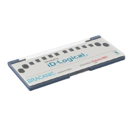 BRAQUETE BRACANIC MBT SLOT 022 COM GANCHOS 49131.12005 KIT C/10 CASOS ID-LOGICAL