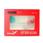 DISCO-DE-LIXA-SOF-GLOSS-KIT-C--40---2-MANDRIS-AMERICAN-BURS