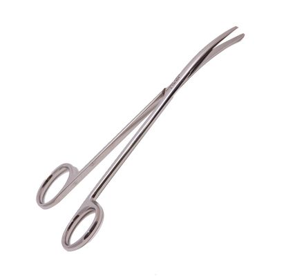 TESOURA METZENBAUN CURVA 15CM FAVA