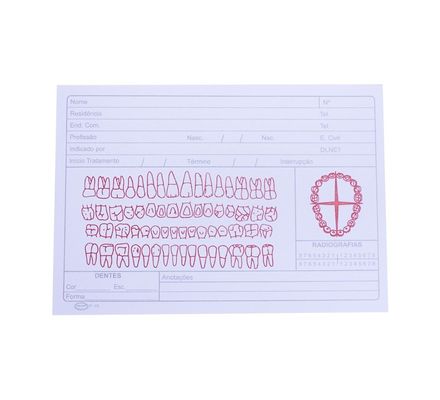 FICHA CLINICA SIMPLES C/100 PREVEN