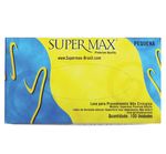 LUVA-LATEX-C---PO-PP-C---100---SUPERMAX