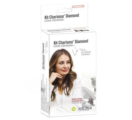 Kit Resina Charisma Diamond Cores Clareadas Dra. Vladja Torno - Kulzer
